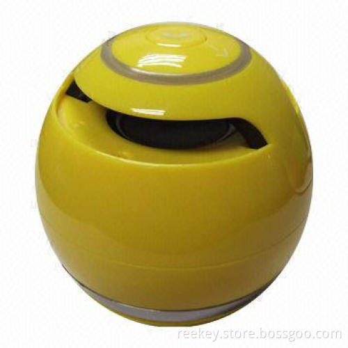 Portable Mini Bluetooth Wireless Speakers with Lithium Battery or Adapter, Unique Design